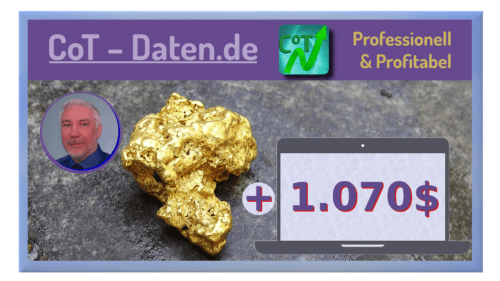 Gold - Gewinn in KW28